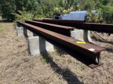 40FT STEEL I-BEAM