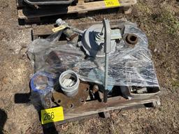 PALLET OF PUMP PARTS