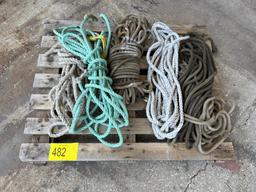 PALLET OF ROPE