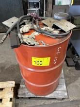 BARREL OF 10W30 SYTHETIC OIL
