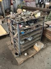 (2) SHOP SHELVES