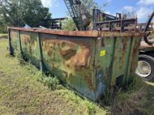 20FT DUMPSTER FULL OF SCRAP METAL