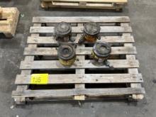 Lot Of Enerpac High Tonnage Lock Nut Cylinders