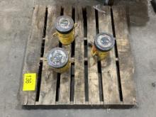 Lot Of Enerpac High Tonnage Lock Nut Cylinders