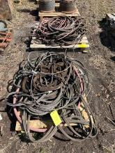 (2) PALLETS OF TORCH HOSES & MISC HOSE