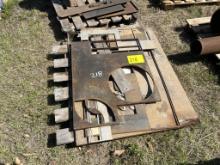 PALLET OF SCRAP FLAT PLATE
