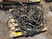 PALLET OF POWER, HYDRAULIC, MISC CORDS