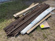 LOT OF STEEL REBAR