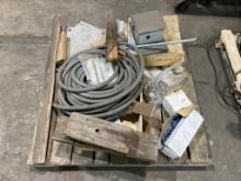 PALLET OF MISC HARDWARE & SHOP ITEMS