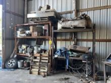 LOT OF PALLET RACKING & CONTENTS
