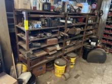 5x10FT STEEL SHELF W/CONTENTS