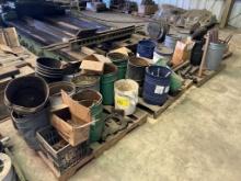 (3) PALLETS OF LARGE INDUSTRIAL HARDWARE
