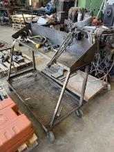 5FT STEEL SHOP CART