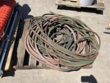 PALLET OF OXYGEN & ACETYLENE HOSES