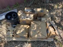 PALLET OF PVC PIPE FITTINGS