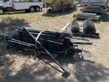 (2) PALLETS OF BLACK VINYL CHAIN LINK