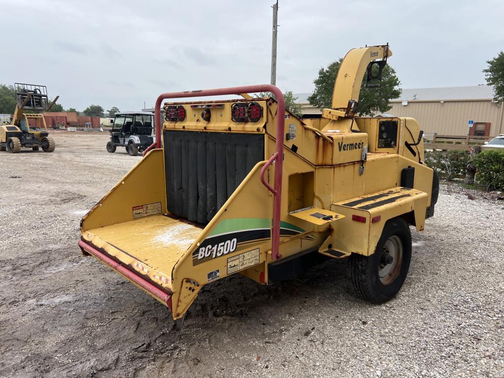 VERMEER BC1500 DIESEL CHIPPER TOWABLE R/K