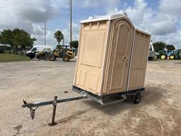 (2) Portable Toilets W/trailer