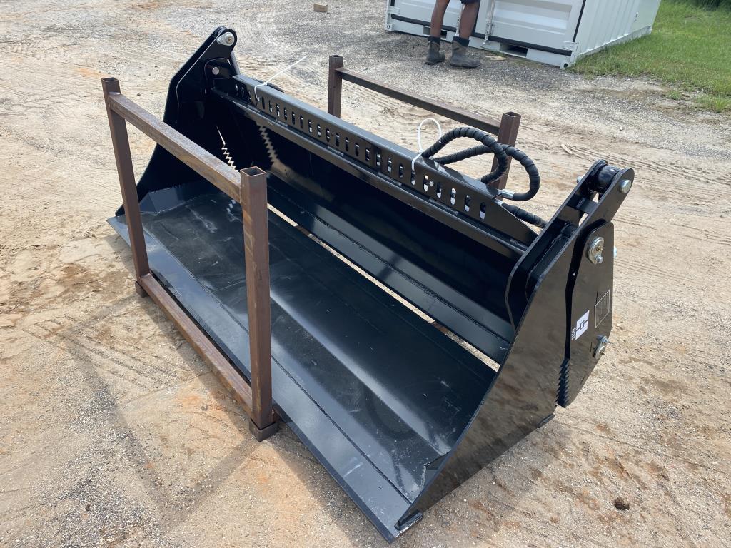 NEW GIYI 6FT Skid Steer 4 in 1 Bucket