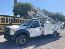2014 Ford F-550xl Diesel Bucket Truck W/t W/k