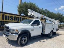 2014 Dodge Ram 4500 Diesel Bucket Truck W/t W/k