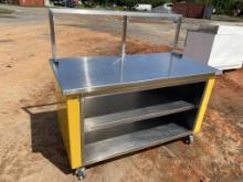 Delfield 60 Inch Stainless Steel Utility Counter