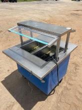 Delfield Stainless Steel Heated Serving Counter