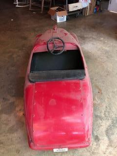 Late 40's kiddie car - carnival ride - Cast Aluminum - Most of these in the US have been recycled