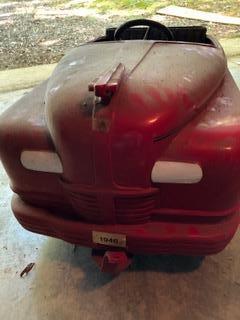 Late 40's kiddie car - carnival ride - Cast Aluminum - Most of these in the US have been recycled