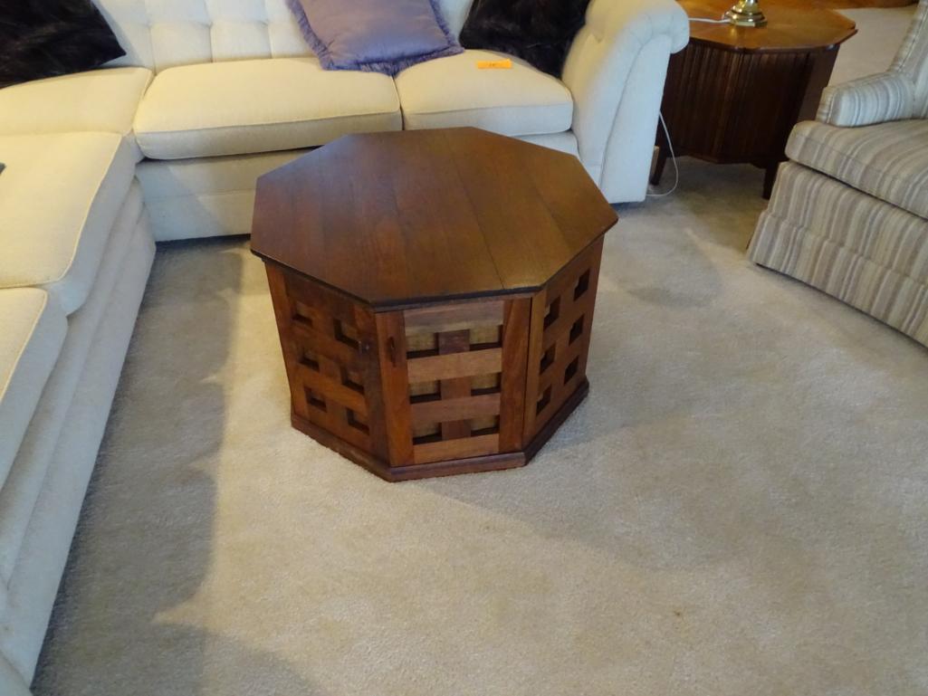 Solid Wood Octagonal table-20" T x 30" W