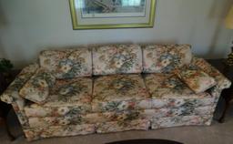 Quilted Sofa-Highland House of Hickory-87"L x 18" H