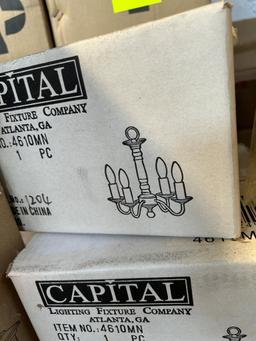 Capital Lighting 4610 MN -4 light Chandelier