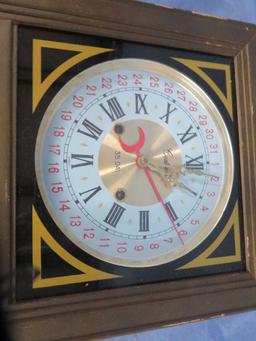 CENTENNIAL REGULATOR WALL CLOCK W/ KEY & PENDULUM