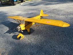 NICE MODEL AIRPLANE W/ MOTOR WINGS NOT ATTACHED  105" WING SPAN