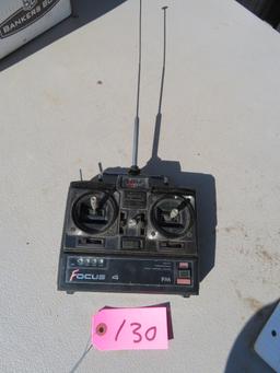 FOCUS 4-HITEC CONTROLLER RC MODEL AIRPLANE