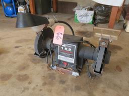 1.HP-8" CRAFTSMAN BENCH GRINDER W LIGHT-