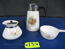 3 PCS. CORNINGWARE