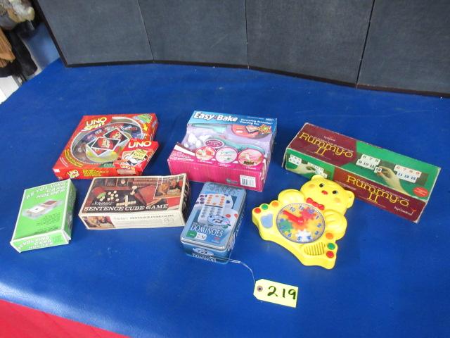 GAMES AND TOYS