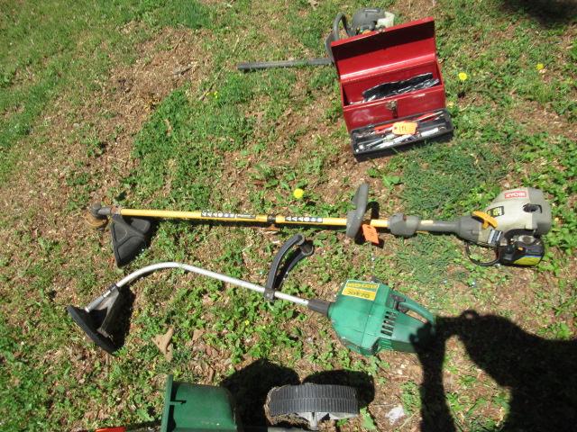 2 WEEDEATERS RYOBI AND MORE