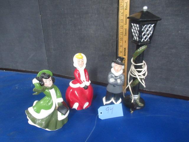 4 PCS. VINTAGE CAROLERS