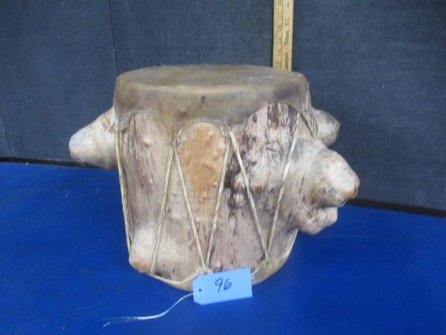 NATIVE AMERICAN LOG DRUM