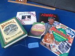 5 BASEBALL BOOKS