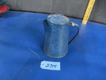 GRANITEWARE COFFEE POT