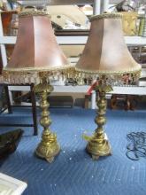 PAIR OF LAMPS  26 T