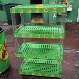 PLASTIC SUNDROP DRINK SHELF  31 X 18 X 51 T