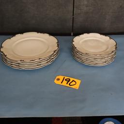 BAVARIAN  GERMAN CHINA  12 PCS.