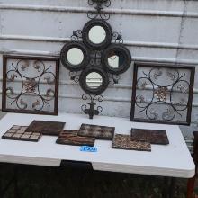 DECORATIVE METAL WALL PCS