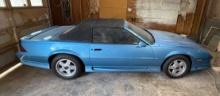 1991 BLUE RS CAMERO CONVERTIBLE