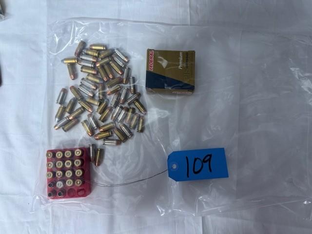 BAG OF 40 S & W BULLETS