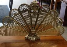 BRASS FIREPLACE SCREEN